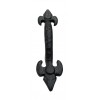 6.1" "Nethaniah" Antique Cast Iron Cabinet Pull Handles with Back Fitting